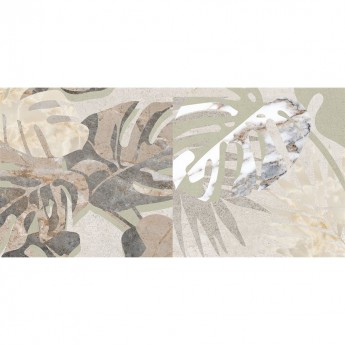 Керамогранит VITRA MARBLE/BETON-X R9 Ректификат Декор Цветочный Лаппато 30x60 Керамогранит VITRA MARBLE/BETON-X R9 Ректификат Декор Цветочный Лаппато 30x60