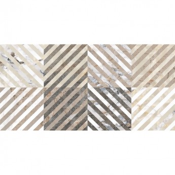 Керамогранит VITRA MARBLE-X R9 Ректификат Декор Геометрический Микс Лаппато 30x60 Керамогранит VITRA MARBLE-X R9 Ректификат Декор Геометрический Микс Лаппато 30x60