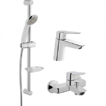 Комплект смесителей 3 в 1 VITRA SOLID S Комплект смесителей 3 в 1 VITRA SOLID S