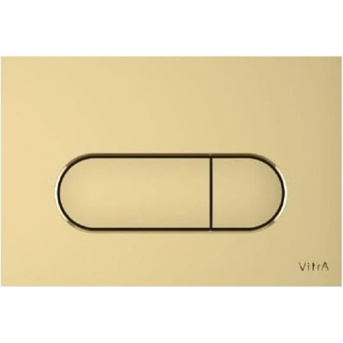 Панель смыва VITRA ROOT ROUND Золото матовое 740-2225