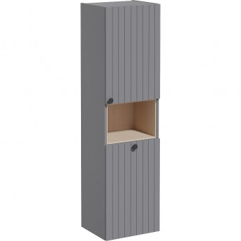 Пенал VITRA ROOT GROOVE высокий правосторонний с корзиной для белья, серый Пенал VITRA ROOT GROOVE высокий правосторонний с корзиной для белья, серый