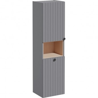 Пенал VITRA ROOT GROOVE высокий с корзиной для белья, серый Пенал VITRA ROOT GROOVE высокий с корзиной для белья, серый