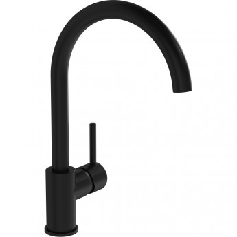 Смеситель для мойки VITRA MINIMAX S матовый черный Смеситель для мойки VITRA MINIMAX S матовый черный