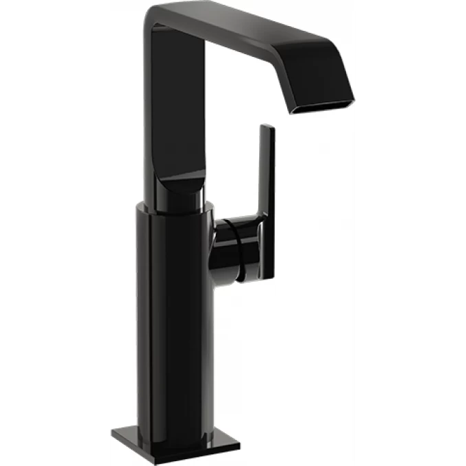 Смеситель для раковины-чаши VITRA SUIT глянцевый черный A4276539