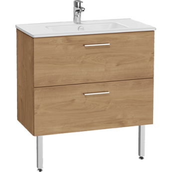 Тумба с 2 ящиками с раковиной VITRA MIA Тумба с 2 ящиками с раковиной VITRA MIA