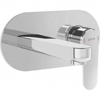 Встроенный смеситель для раковины VITRA ROOT ROUND настенный, хром Встроенный смеситель для раковины VITRA ROOT ROUND настенный, хром